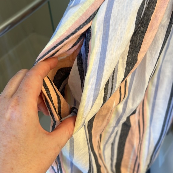 Free People Lilah Striped Smocked Midi Tube Dress - Picture 5 of 6